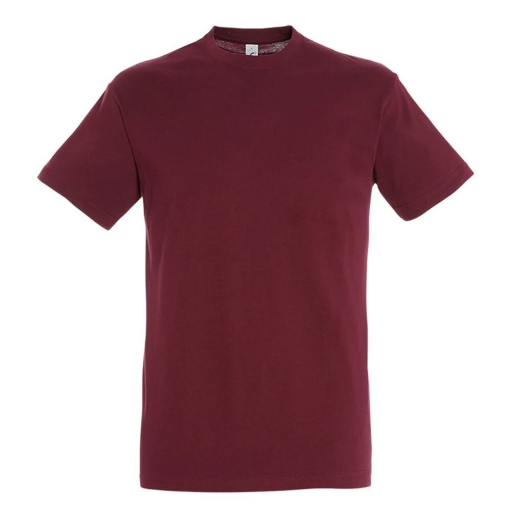 SOLS Mens Regent Short Sleeve T-Shirt / Burgundy